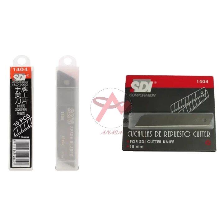 Combo 10 Lưỡi Dao Dọc Giấy 1404 Cutter Knife