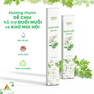 NHANG - HƯƠNG NGẢI CỨU TCS  29cm- NHANG THẮP NGẢI CỨU ĐƯỢC LÀM 100% TỪ CÂY NGẢI CỨU