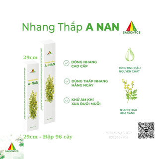 Nhang thắp anan 29cm - nhang thắp thảo mộc - sài gòn tcs
