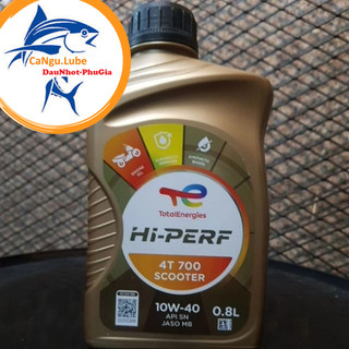 [FREE SHIP] Nhớt xe tay ga Total Hi-Perf 4T Scooter 10W40 800ml, nhớt xe ga total 10W40 công thức mới sức mạnh vượt trội