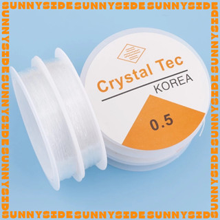  1 Cuộn Dây Cước Thun Co Giãn Trong Suốt Xỏ Chuỗi Hạt Làm Handmade Trang Sức Thắt Vòng Đồ Thủ Công 