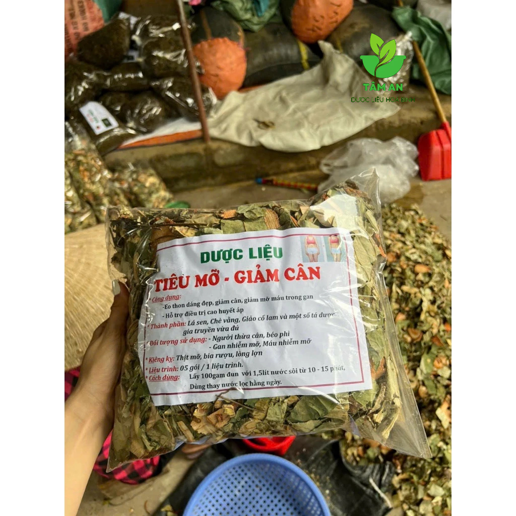 DƯỢC LIỆU TIÊU MỠ GIẢM CÂN HÀNG ĐẸP, XANH, THƠM, MỚI