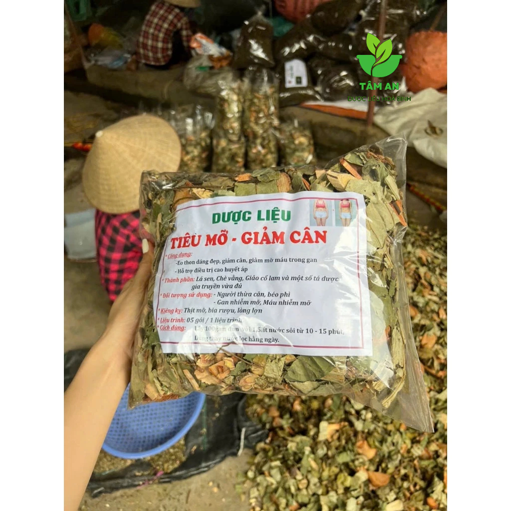 DƯỢC LIỆU TIÊU MỠ GIẢM CÂN HÀNG ĐẸP, XANH, THƠM, MỚI