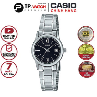 Đồng hồ nữ dây thép casio standard ltp-v002d-1b3udf chính hãng - ltp-v002d-1b3