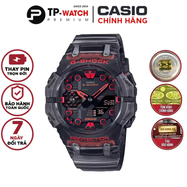 Đồng Hồ Nam Casio G-Shock GA-B001G-1A Bluetooth Chính Hãng - Lõi Carbon - GA-B001G-1ADR