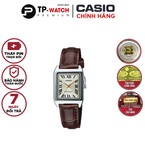 Đồng Hồ Nữ Casio Standard LTP-V007L-9BUDF Chính Hãng | Casio Standard LTP-V007L-9B D