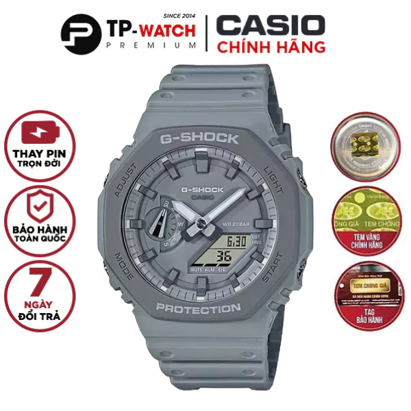 Đồng hồ nam Casio G-Shock GA-2110ET-8ADR chính hãng | G-Shock GA-2110ET-8A Carbon Co