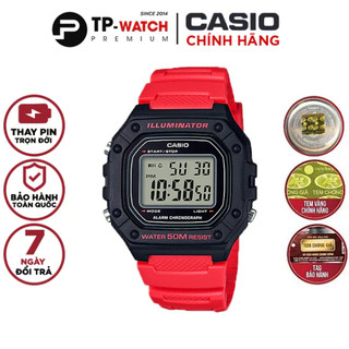 Đồng Hồ Nam Casio Standard W-218H-4BVDF Chính Hãng Dây Nhựa | Casio Standard W-218H-4B