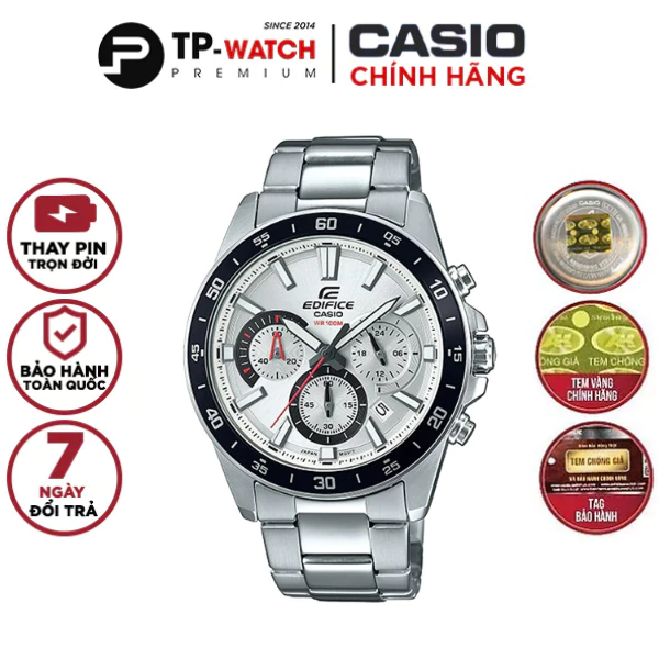Đồng hồ nam Casio Edifice EFV-570D-7A Chính Hãng EFV-570D-7AVUDF