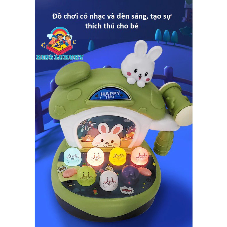 Đồ Chơi Đập Chuột Mini Cho Bé Có Đèn Có Nhạc Cho Bé