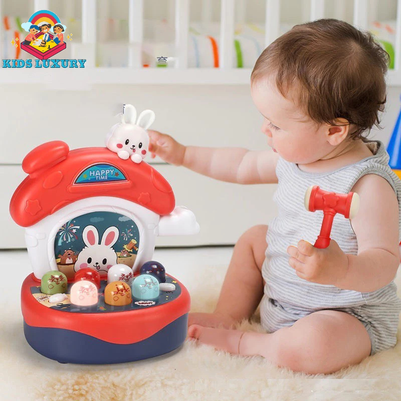 Đồ Chơi Đập Chuột Mini Cho Bé Có Đèn Có Nhạc Cho Bé