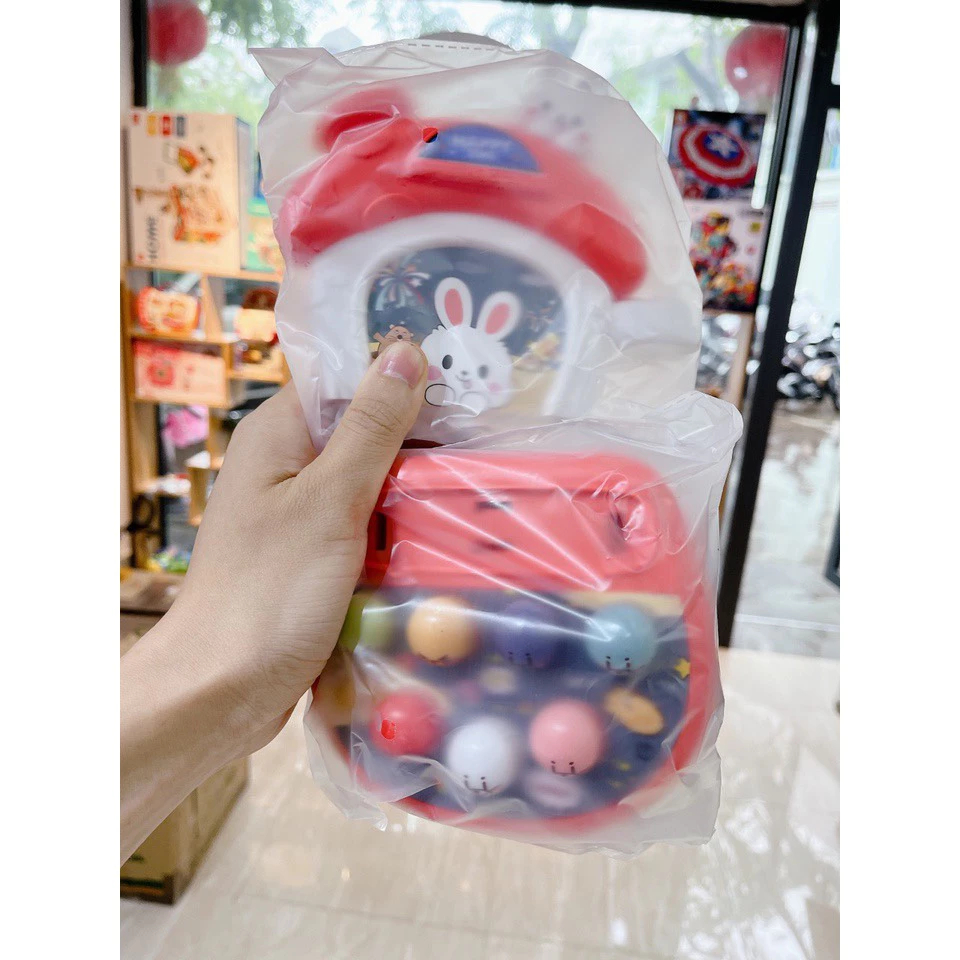 Đồ Chơi Đập Chuột Mini Cho Bé Có Đèn Có Nhạc Cho Bé