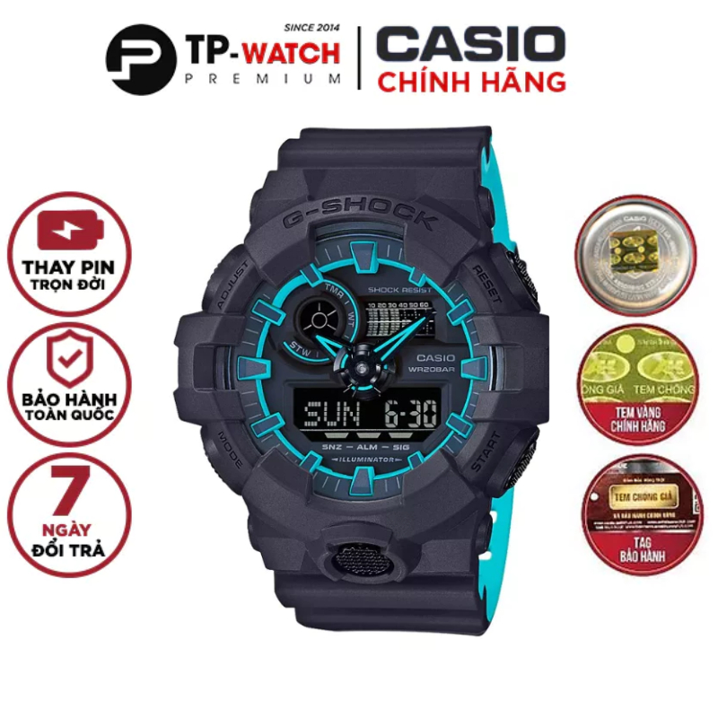Đồng Hồ Nam Dây Nhựa Casio G-Shock GA-700SE-1A2DR | GA-700SE-1A2