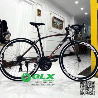 Xe Đạp Đua Road Galaxy LP400 Mẫu Mới 2023 Khung Nhôm Sơn Tĩnh Điện 21 Tốc Độ, Bộ Đề Shimano, Vành 700C Thể Thao