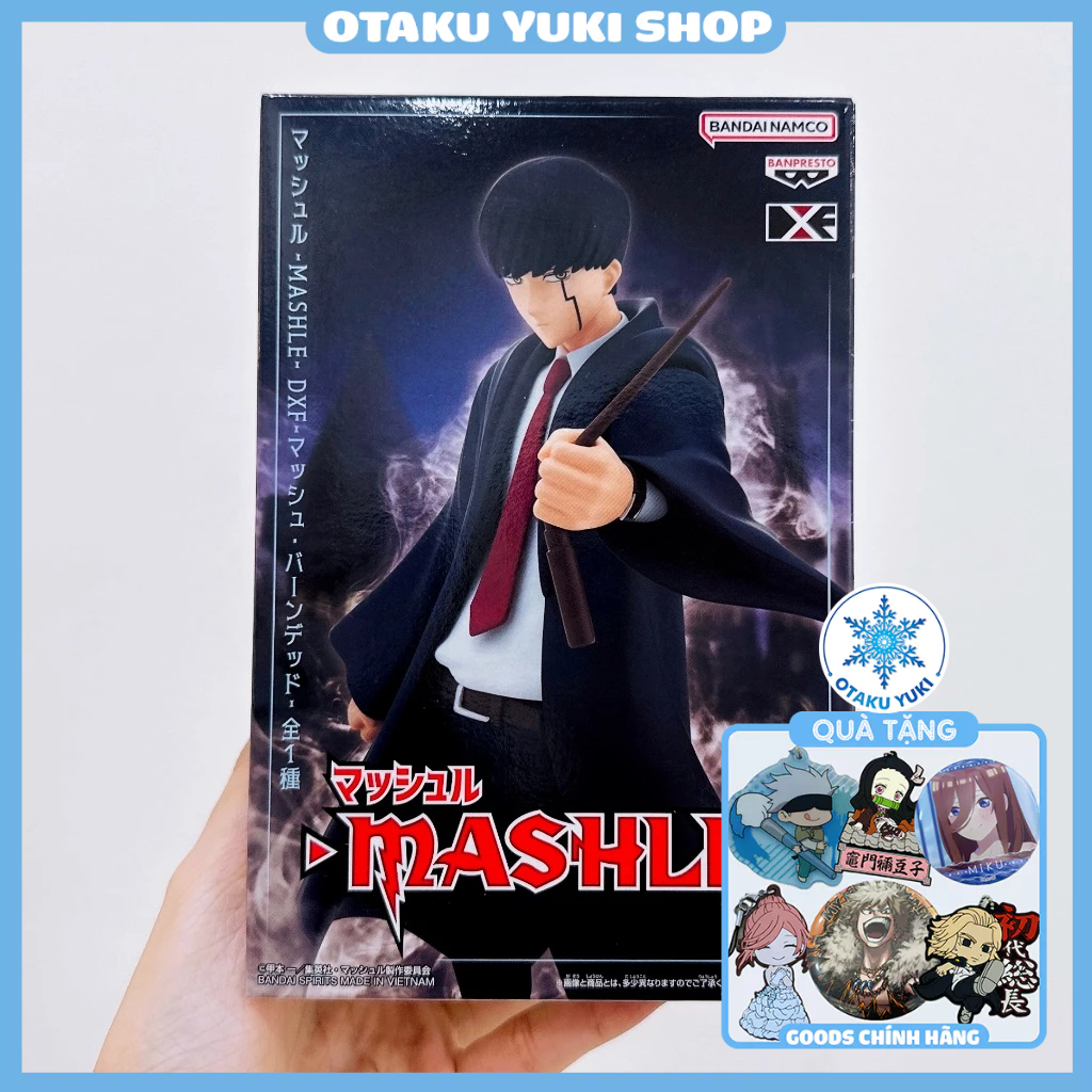 Mô Hình Mash Burnedead - DXF Mashle: Magic and Muscles Figure (Banpresto)