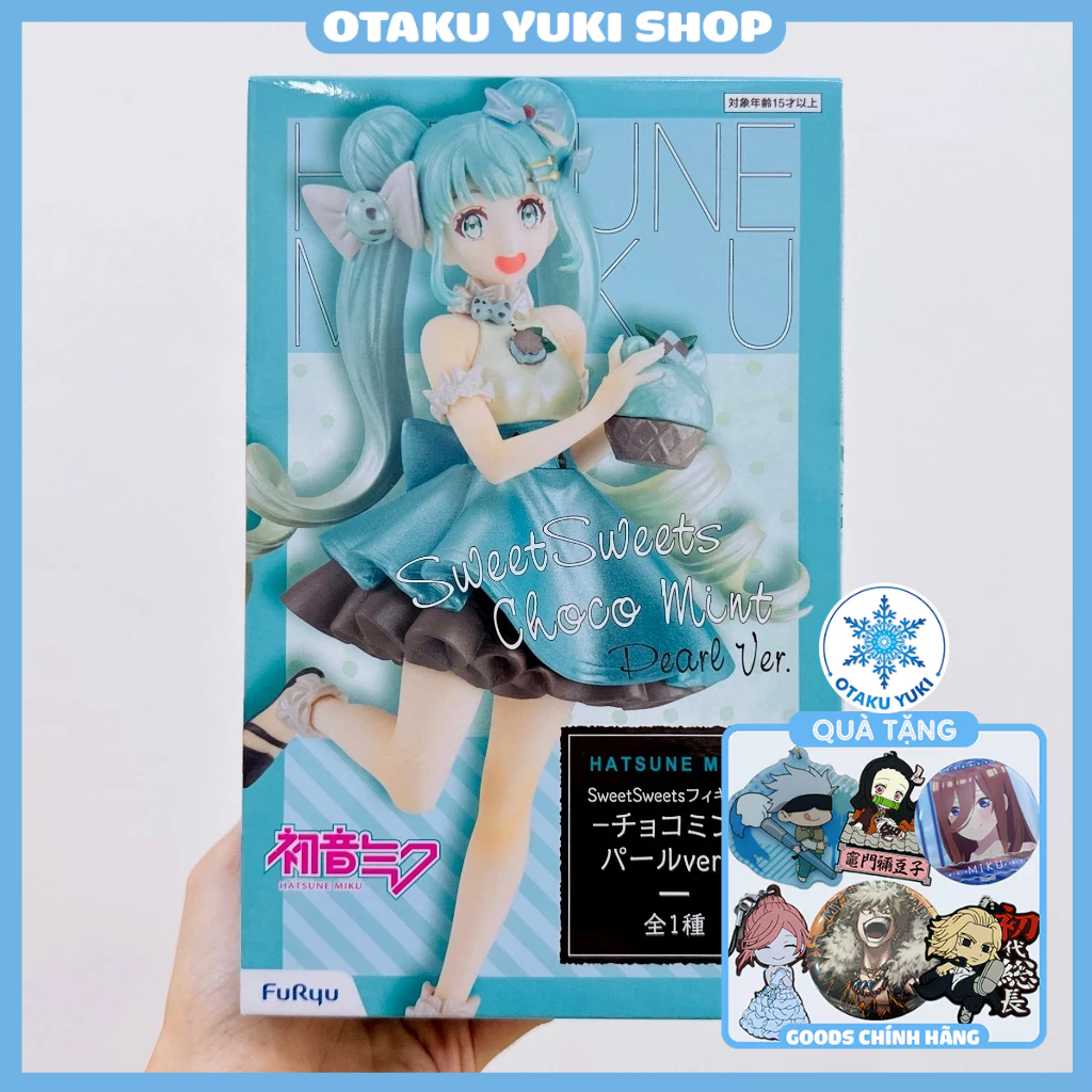 Mô Hình Hatsune Miku - Sweet Sweets Mint Chocolate Ver. Figure (FuRyu)