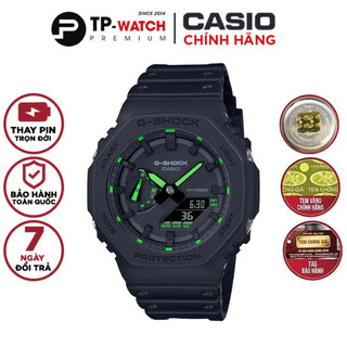 Đồng Hồ Nam Dây Nhựa Casio G-Shock GA-2100-1A3DR Chính Hãng GA-2100-1A3 Carbon Core