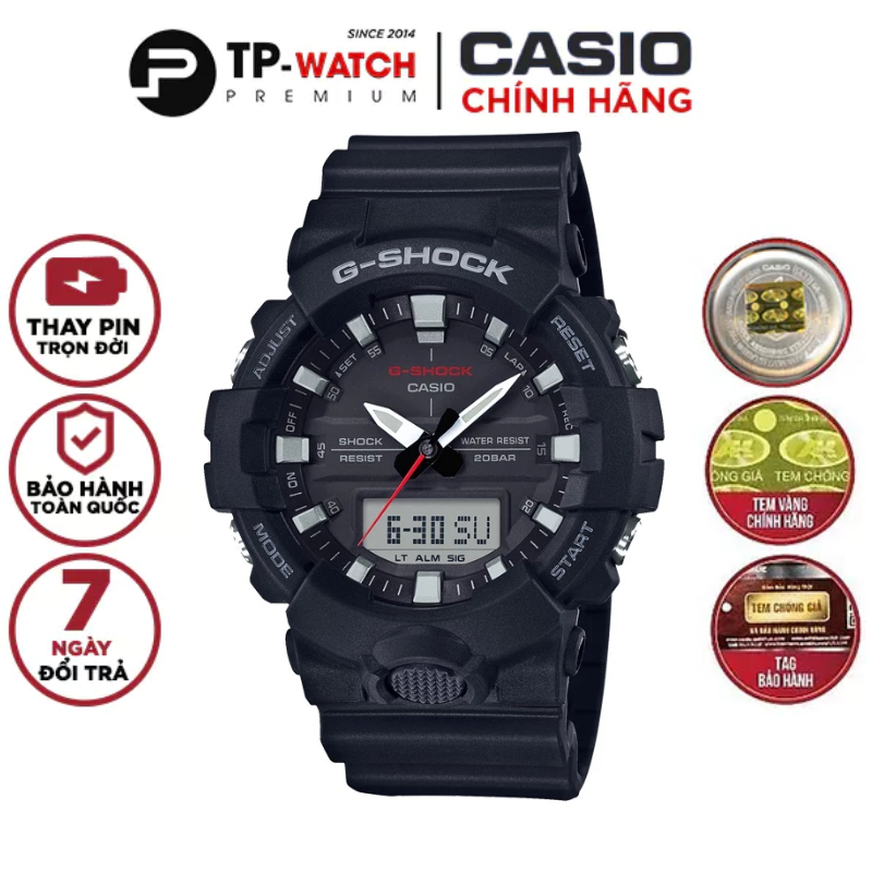 Đồng Hồ Nam Dây Nhựa Casio G-SHOCK GA-800-1A
