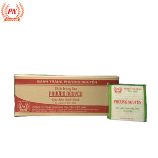 Bánh tráng gạo cuốn Phương Nguyên thùng 50bì*200gram size 16cm*16cm