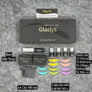 Bộ uốn mi 3D-6D cao cấp Gladys Nhật Bản- uốn mi collagen Nhật chính hãng-dụng cụ uốn mi_Thúy Hà