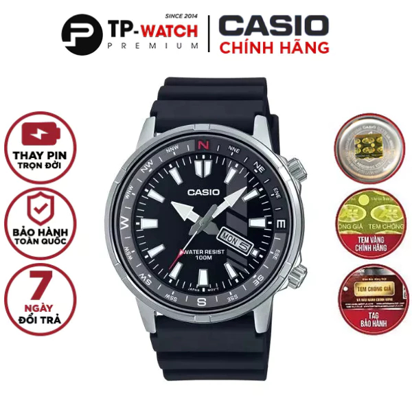 Đồng Hồ Nam Dây Nhựa Casio Standard MTD-130-1AVDF Chính Hãng | MTD-130-1A