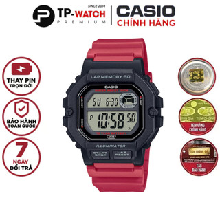 Đồng hồ nam dây nhựa casio standard ws-1400h-4a chính hãng - ws-1400h-4avdf pin 10 năm