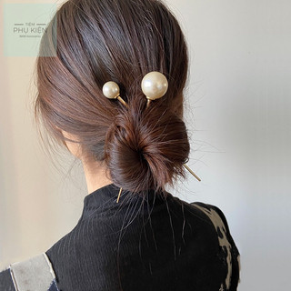 Trâm cài tóc đính hạt châu sang chảnh HOT TREND