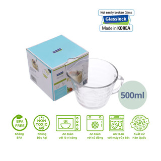 Ca mỳ - cốc thủy tinh chia vạch Glasslock GL1475 - Larva Store
