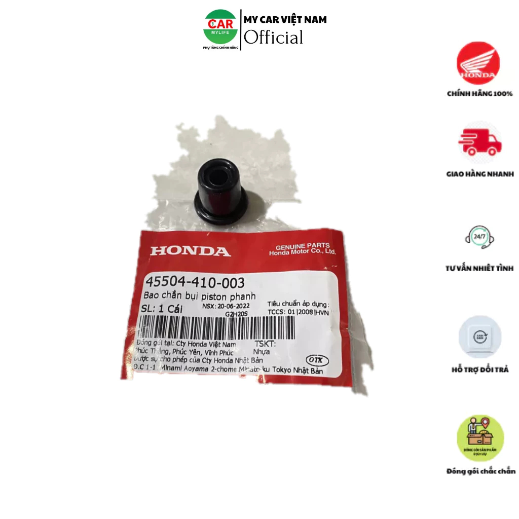 45504410003 Bao chắn bụi piston phanh