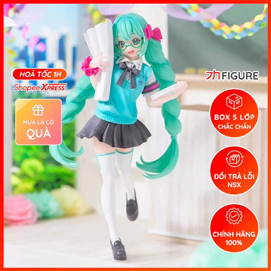 Mô Hình Hatsune Miku, Piapro Characters, 16th Anniversary Booota Ver. - Luminasta - (SEGA) Figure Chính Hãng