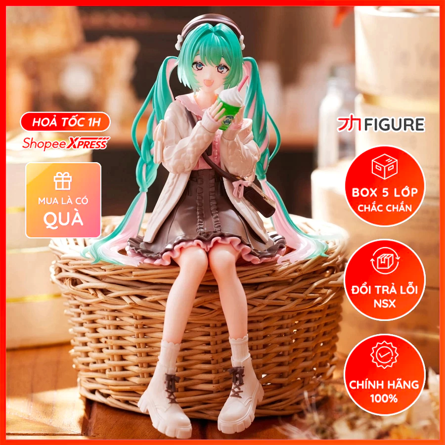 Mô Hình Hatsune Miku, Piapro Characters, Autumn Date Ver., Noodle Stopper Figure - (FuRyu) Figure