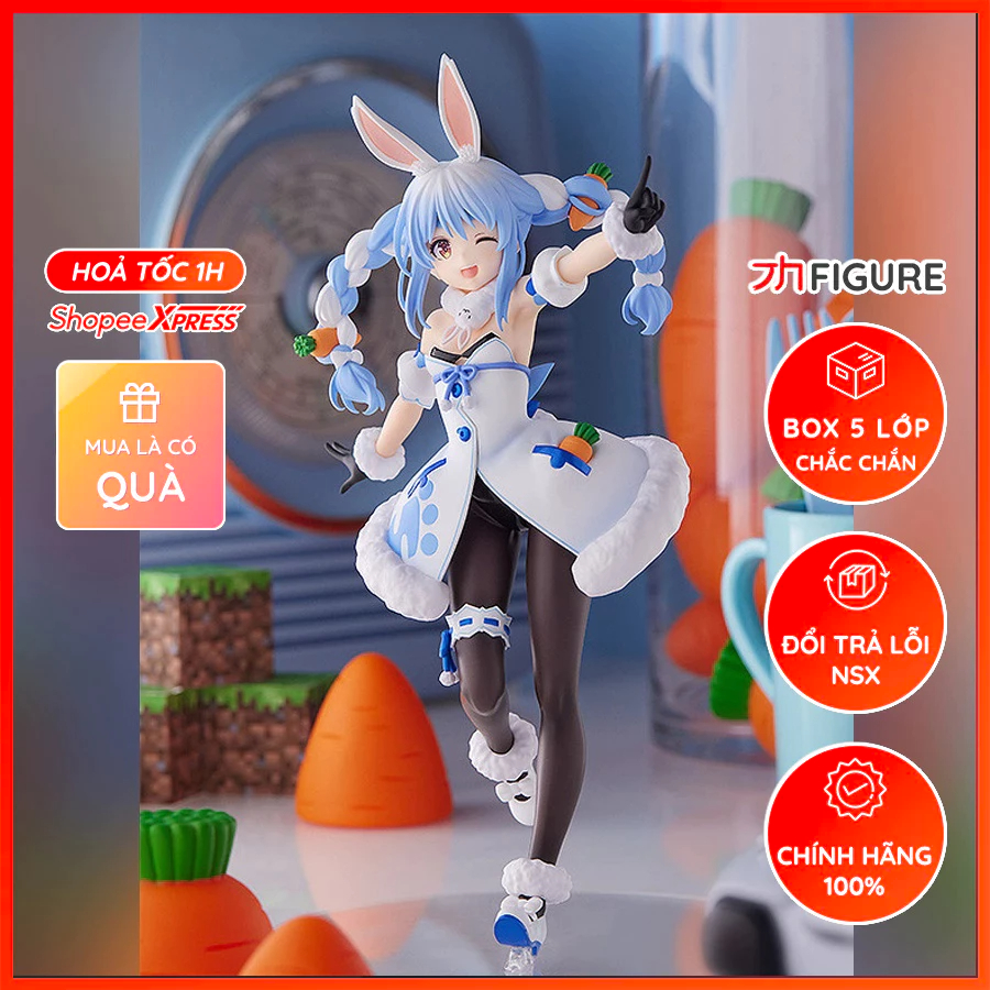 Mô Hình Usada Pekora, Hololive - Pop Up Parade, Max Factory, Figure Chính Hãng Nhật Bản