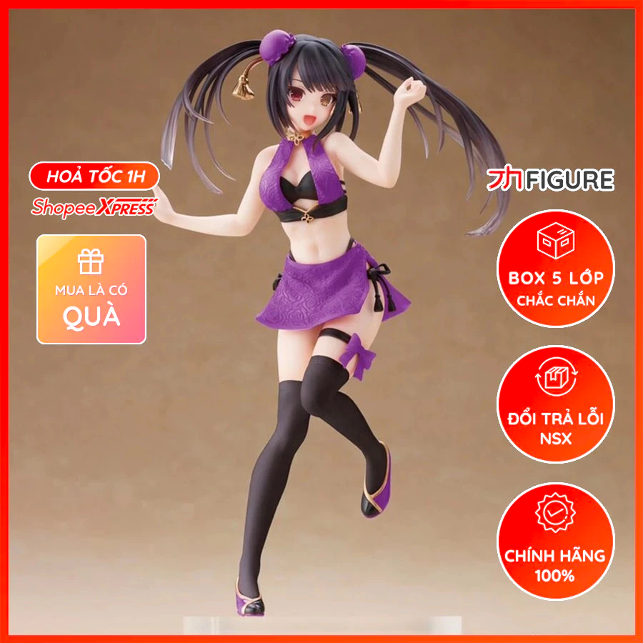 Mô Hình Tokisaki Kurumi, Date A Live IV, China Swimsuit Ver., Renewal - Coreful Figure - (Taito)