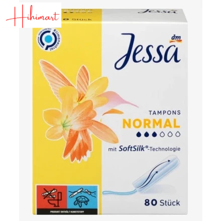 Băng vệ sinh dạng nút Tampons jessa 3 giọt 80 nút, Đức