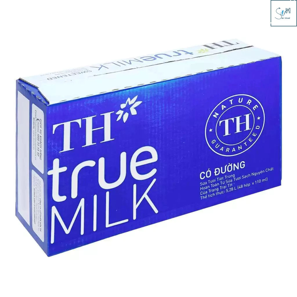 Thùng 48 hộp sữa tươi tiệt trùng có đường TH true MILK