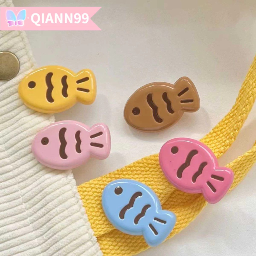 🌱Dễ Thương Kẹp Tóc Hình Cá Nhỏ Dày Dặn Màu Kẹo Ngọt Phong Cách Nhật Bản Và Hàn Quốc Dễ Phối Đồ