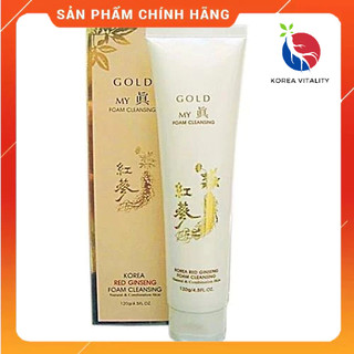 Sữa Rửa Mặt Sâm Vàng Nhập Khẩu Hàn Quốc My gold, thành phần tự nhiên - dưỡng ẩm, làm trắng da