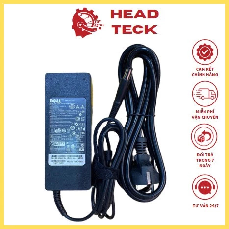 Sạc Laptop Dell 19.5V 4.62A (90w) Đầu To cho 3421 3442 E6420 E6430 E6440 E6510 E6520 E6530 E6540 E7240 E7250 Zin