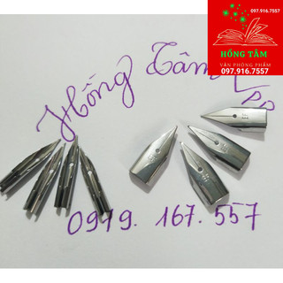 Ngòi bút máy tẩy được, xoá được( ngòi mài thanh đậm, ngòi nhật EF nét nhỏ)