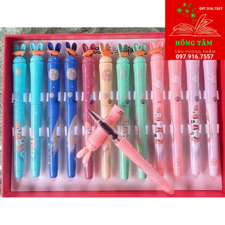 Bút máy bơm mực, bút máy tẩy được thỏ thần kỳ 070