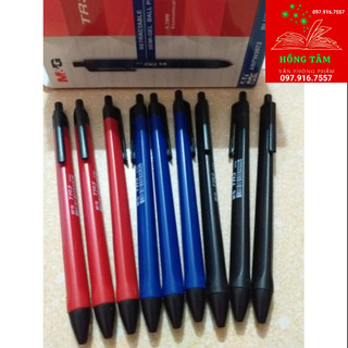 Hộp 40 Bút bi dầu TR3 tam giác(xanh,đen,đỏ)
