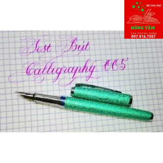 Bút máy luyện chữ đẹp Calligraphy 005, bút máy ougwen 005(ngòi lá tre viết tách đôi tự tạo thanh đậm)