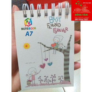 Sổ tay lò xo a7 200tr