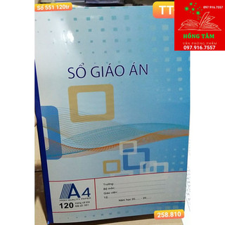 Sổ Giáo Án A4 120 trang MC551