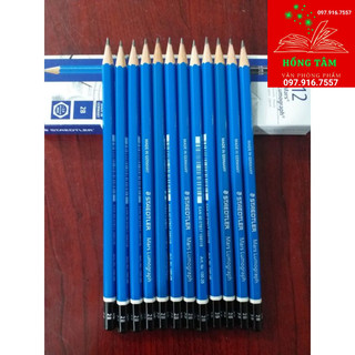 Hộp 12c bút chì đức xanh steadler 100-2B/HB