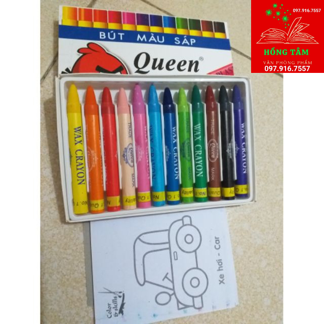 Sáp queen 12 màu