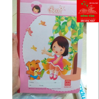 Vở hồng hà 4 ô li 80 trang 0515