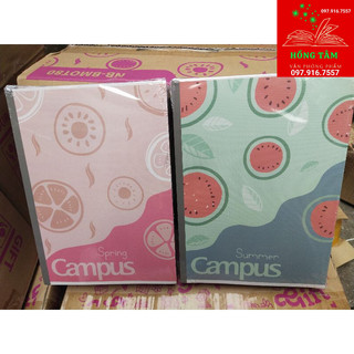 Sét 10 vở kẻ ngang campus/vở campus 80trang season