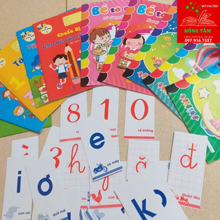 Bộ 10 quyển+ thẻ flashcard to