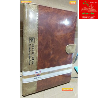 Sổ da cài khuy Minh Châu MC9616